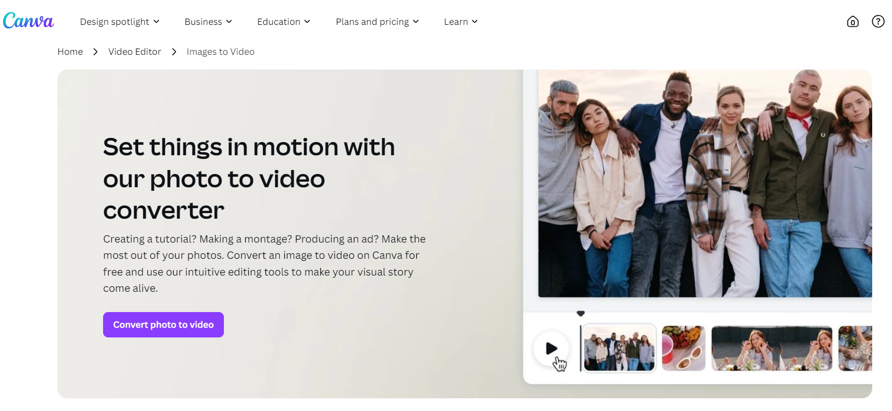 AI Image to Video Tools Free No Watermark-canva