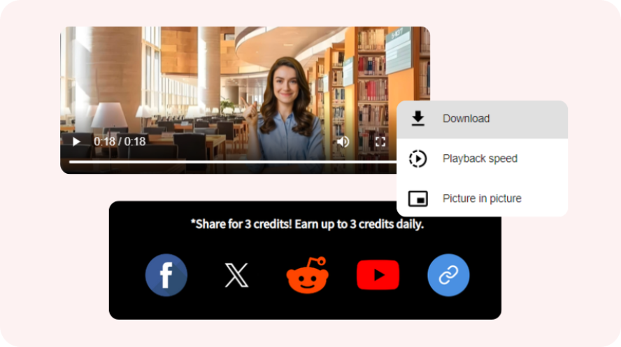 Generate and Share