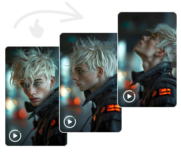 AI Photo to Video8@1x Transform Art into Motion