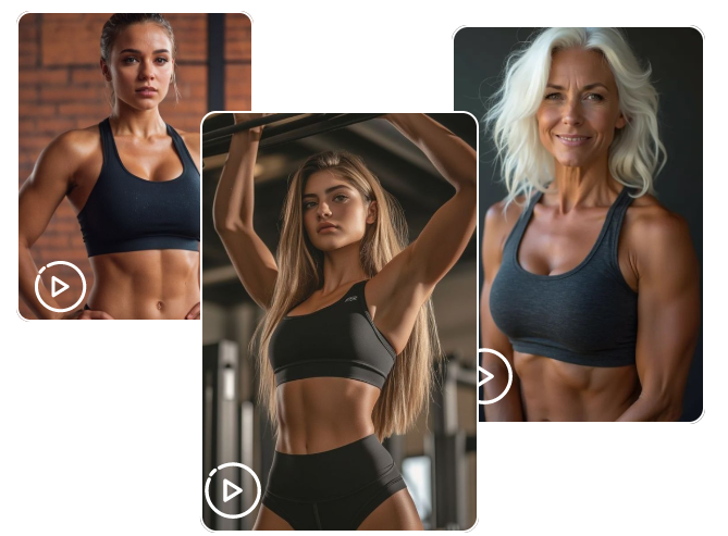 See Your Dream Body Instantly with AI Muscles