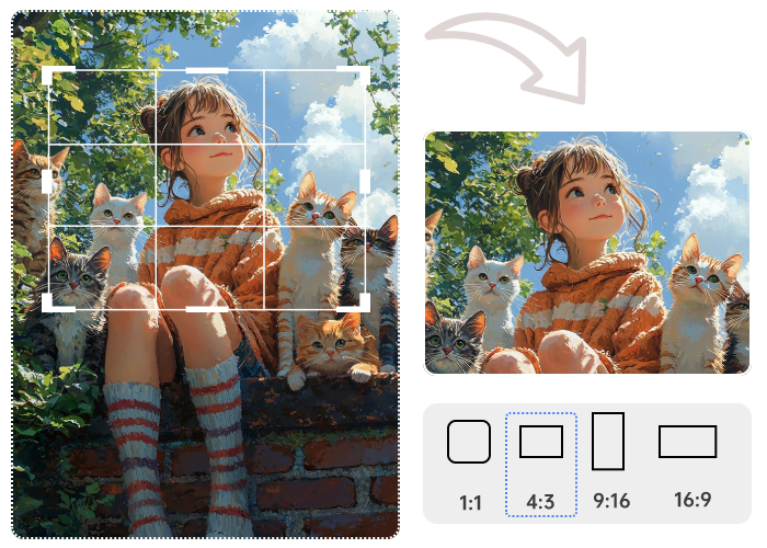 Effortless Image Cropping with AI Precision