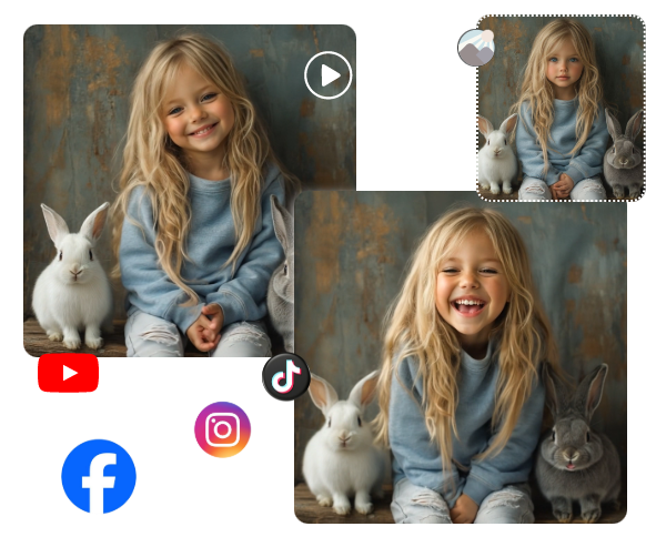 AI Smile Generator8@1x Social Media Image Upgrade