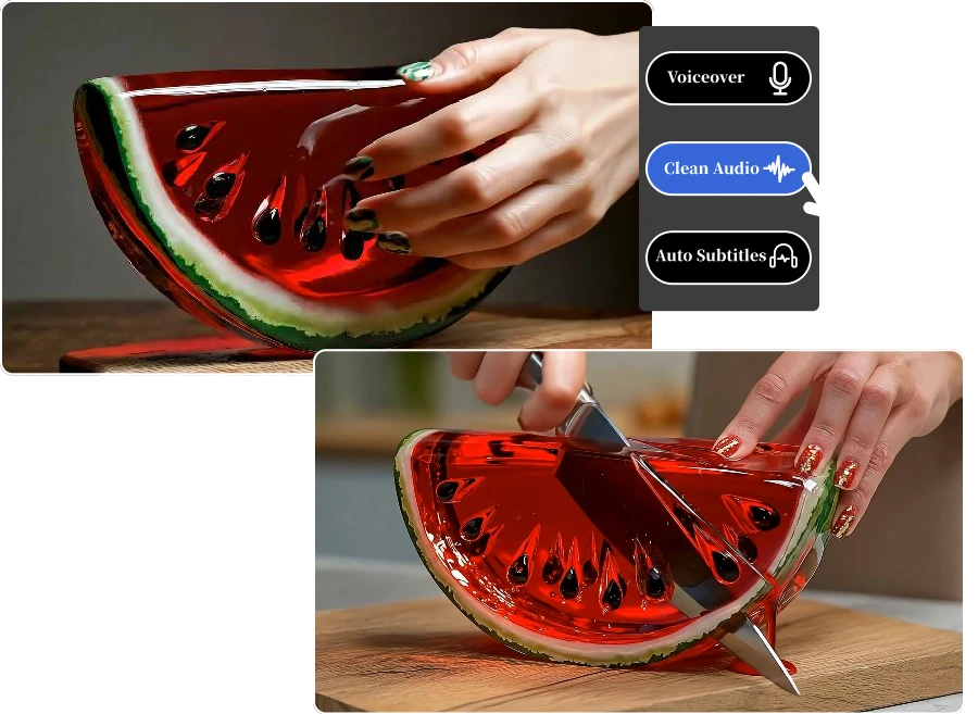 Create Soothing Fruit-Cutting Videos with the AI Asmr Generator