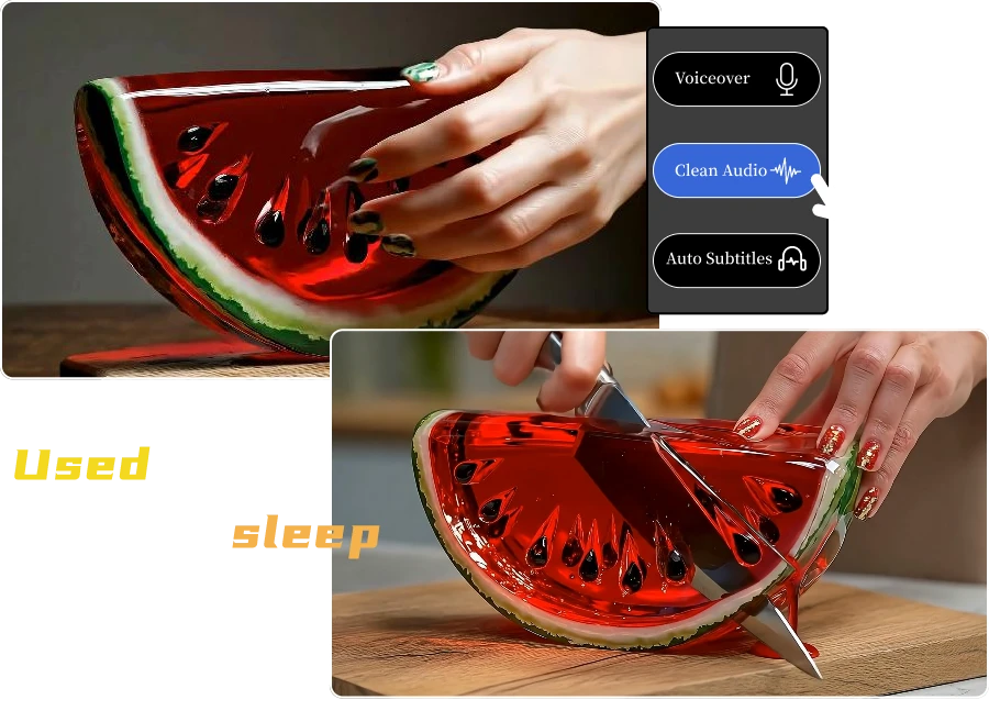 Create Soothing Fruit-Cutting Videos with the AI Asmr Generator