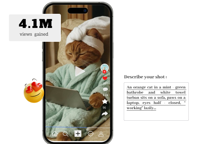 AI Tiktok Generator3@1x Steal the Spotlight with Ready-to-Go TikTok Magic