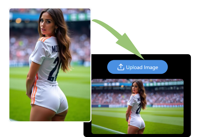 Upload a full-body photo Upload a full-body photo