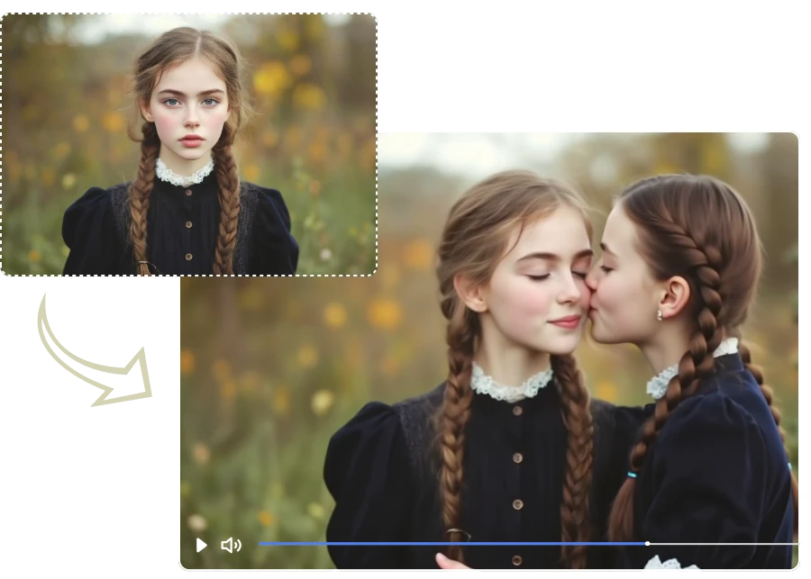 When Photos Fall in Love – Try AI Kiss Me