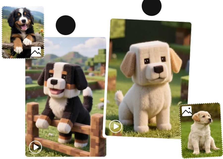 Blockify Your World, One Image at a Time