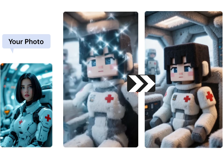 From Real Life to Block Life — Instantly