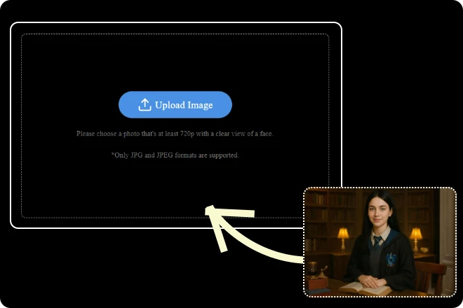 Upload a Clear Portrait