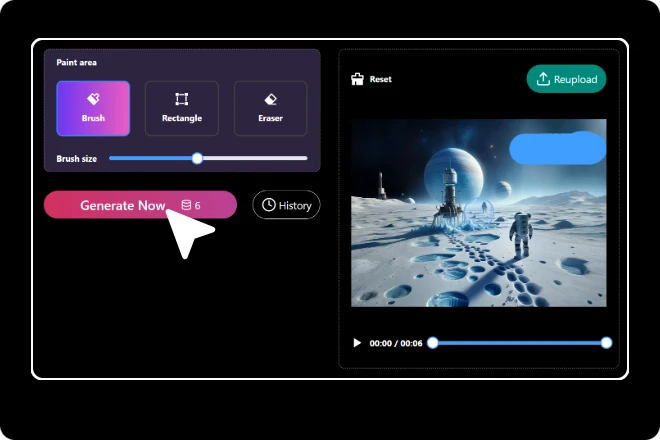 Select the watermark area