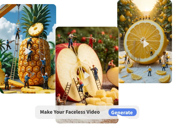 AI Faceless Video Generator