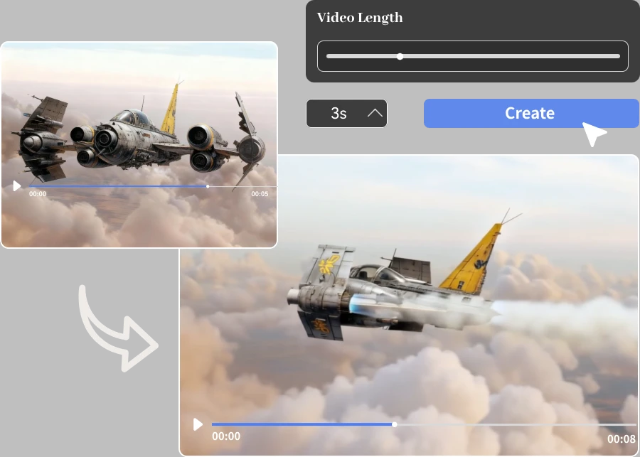 Give Your Video a Little Room to Dream