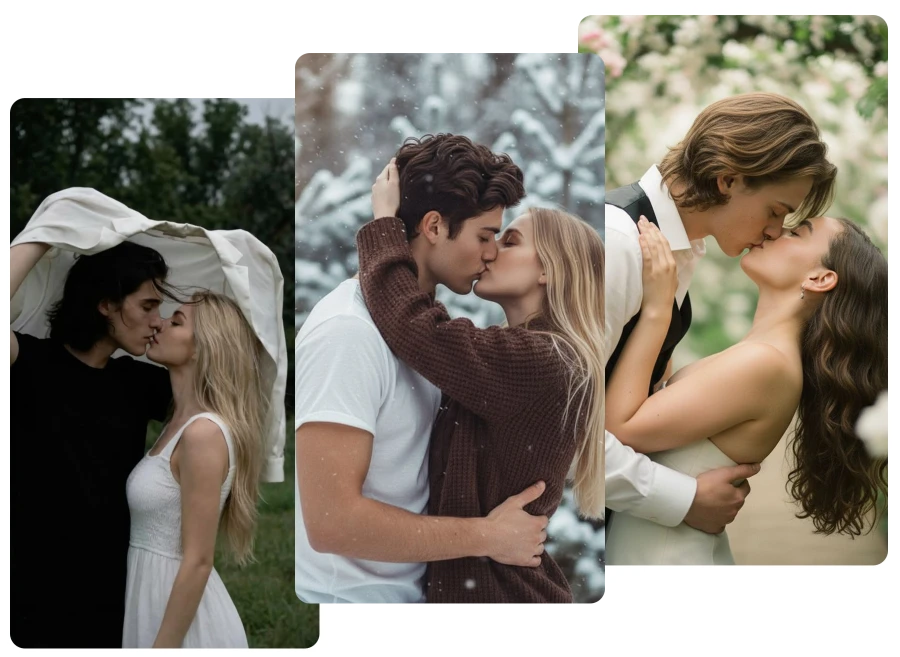 More Than Just French Kiss — Explore Every AI Kiss Style