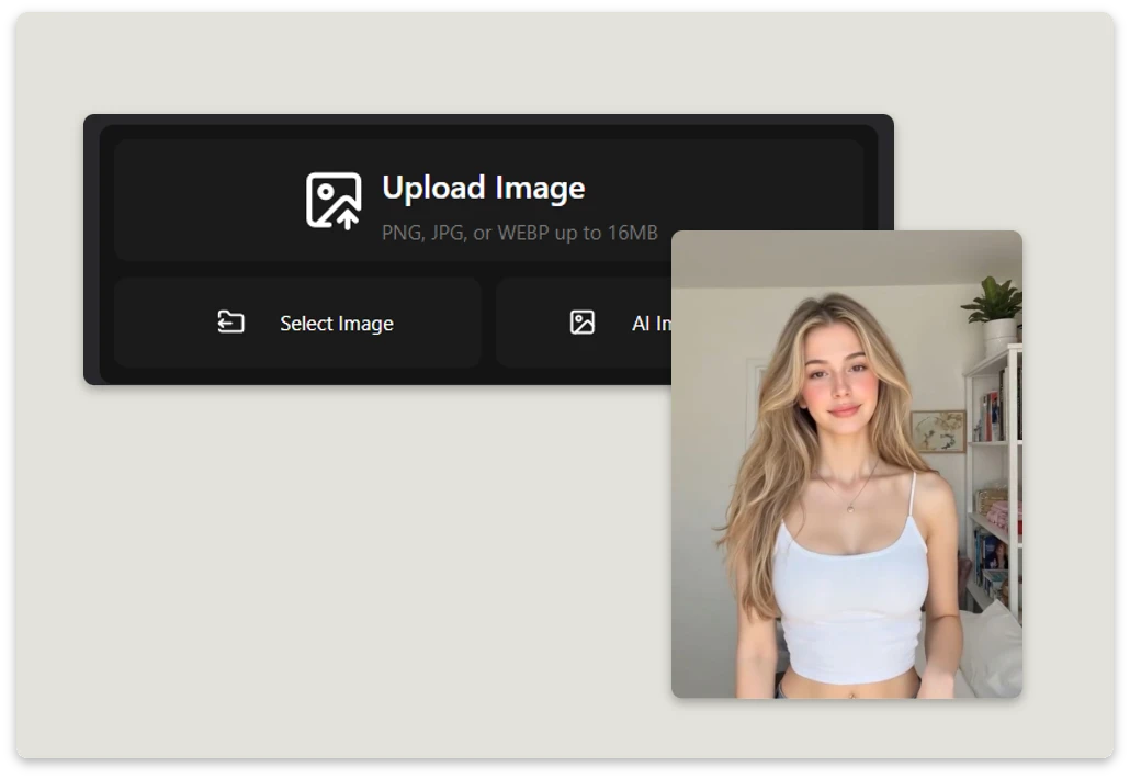 Step 1. Upload a Full-Body Photo